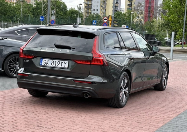 Volvo V60 cena 75900 przebieg: 167000, rok produkcji 2019 z Miastko małe 326